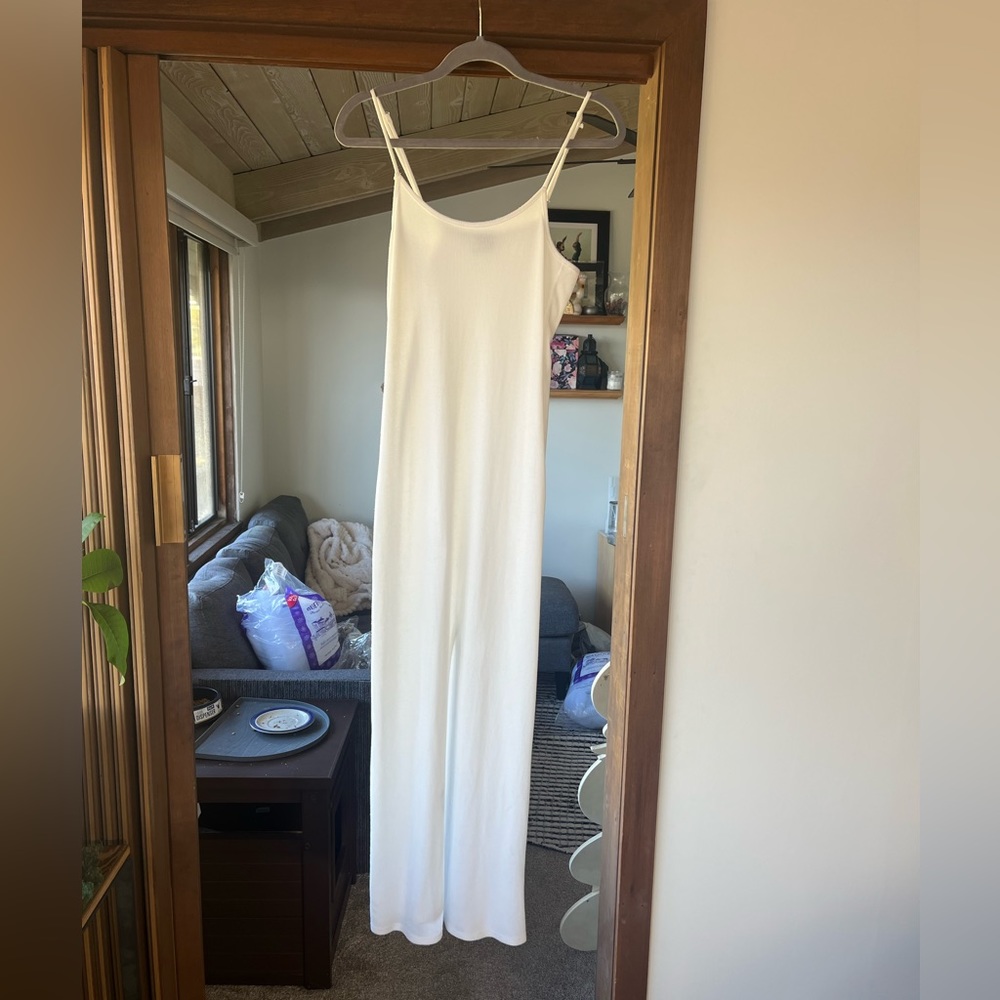 Women’s medium maxi dress white